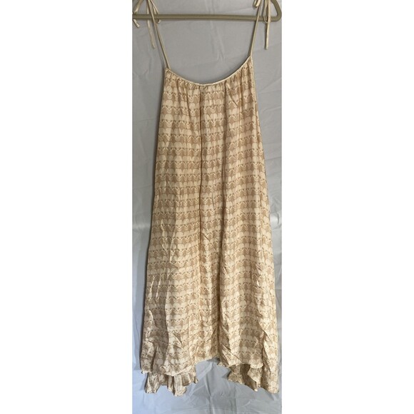 Paula Thomas for TW 100% Silk Maxi Dress Womens XS *Oversized - Picture 2 of 5